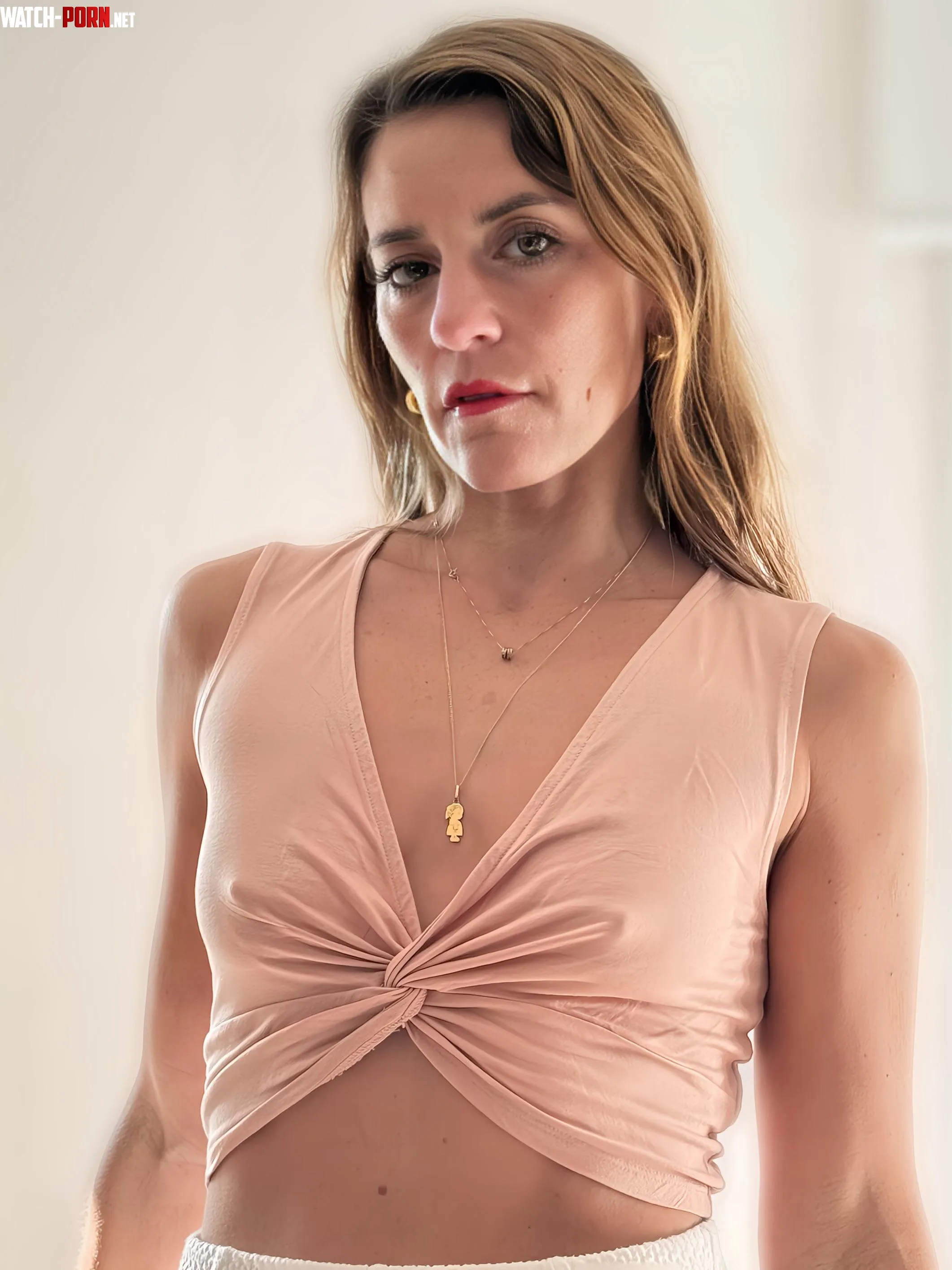 Just me in my tiny tee without bra by New_Alarm_7511