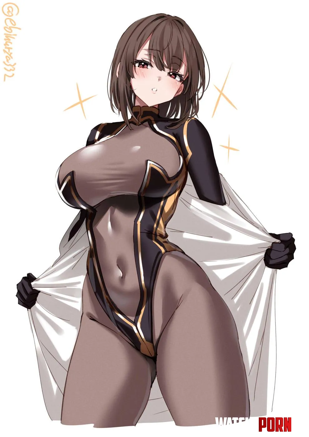 Bodysuit Hyuuga (Ebifurya) [KanColle] by llamanatee