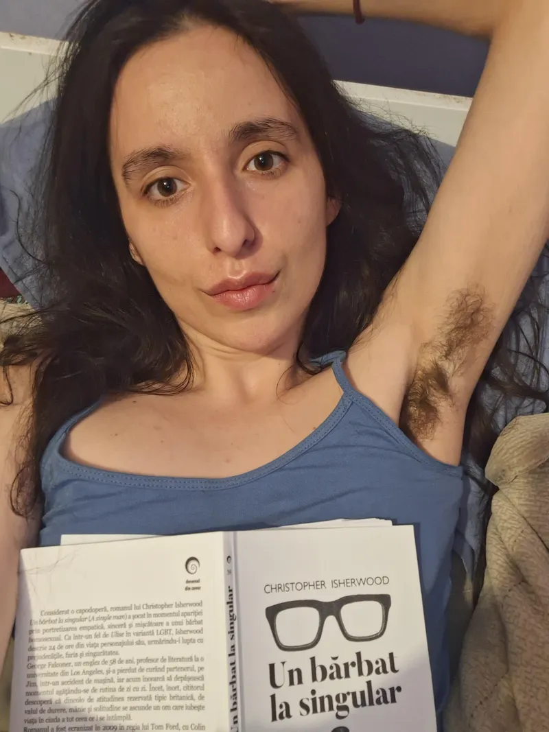 Thumbnail Shamelessfeet666's Comfort Zone: Embracing Hairy Pits and a Good Book