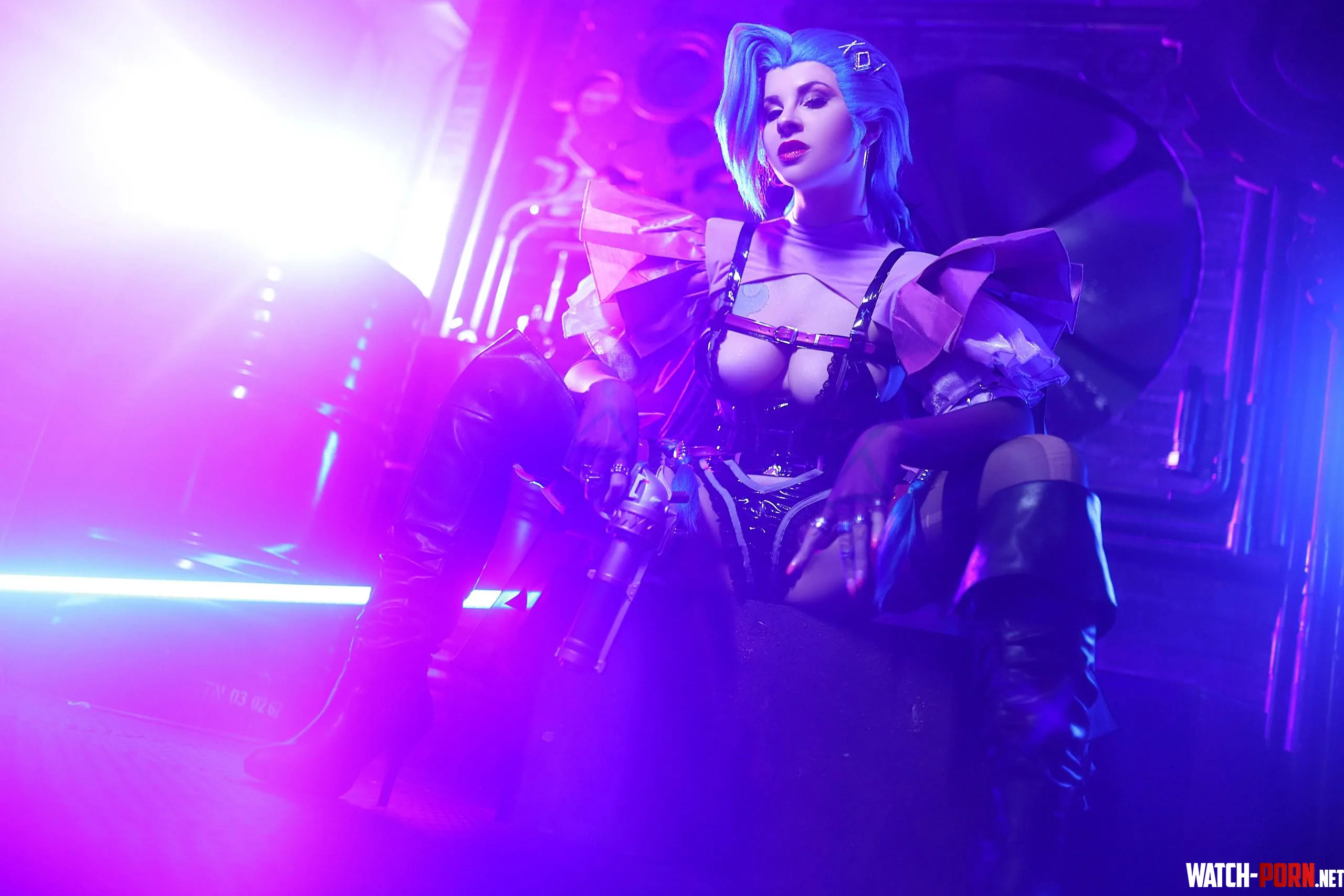 Jinx from Arcane by Yuna Kairi by YunieSunshine