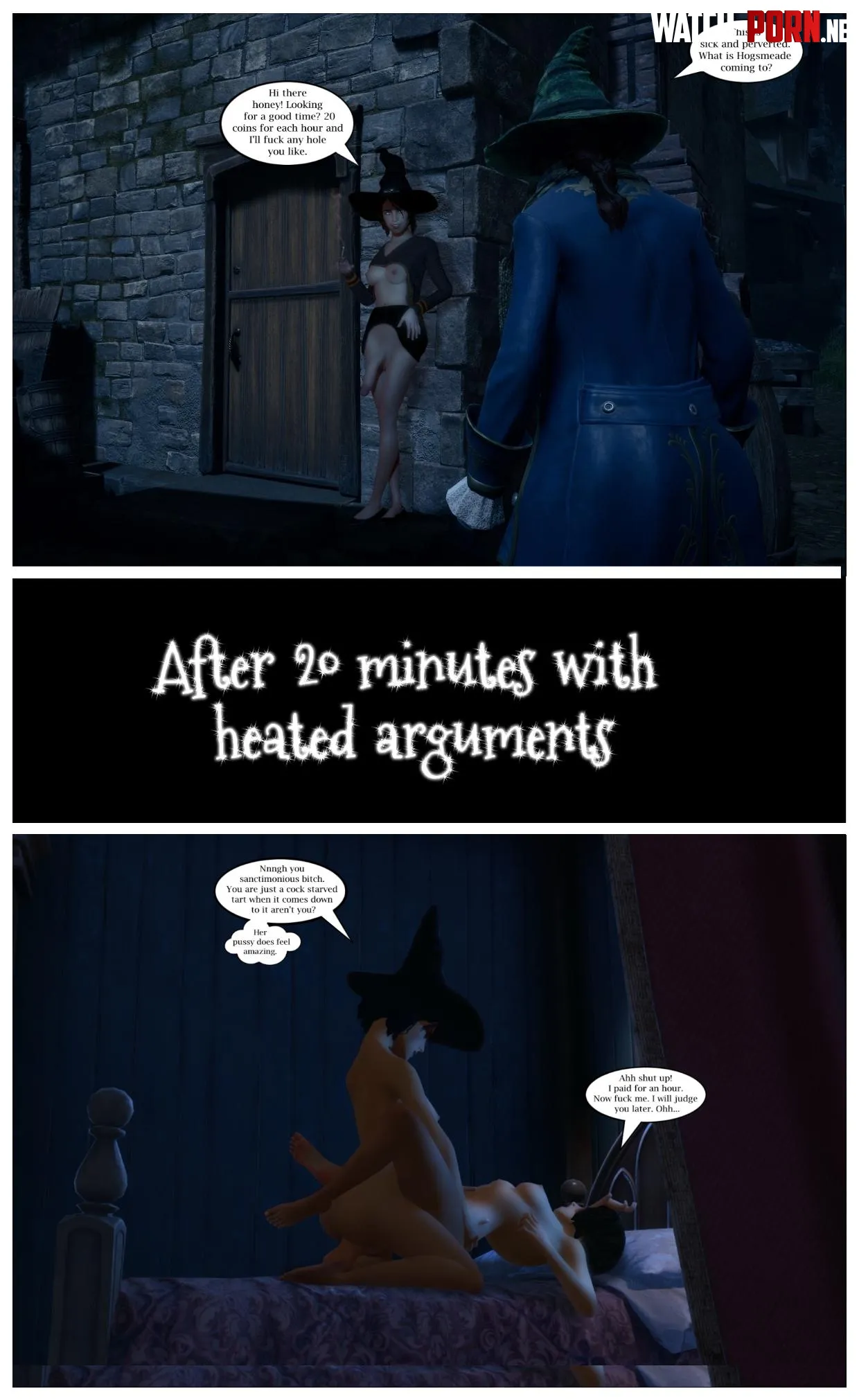 The worlds oldest profession has made it's way to Hogsmeade. (Rastifan) by Rastifan