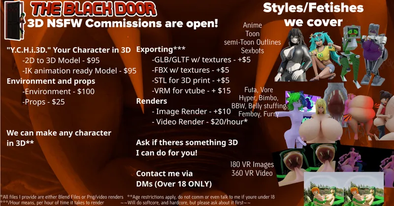 Thumbnail BasiliskaLamia: Commissions Open for Vore Creations
