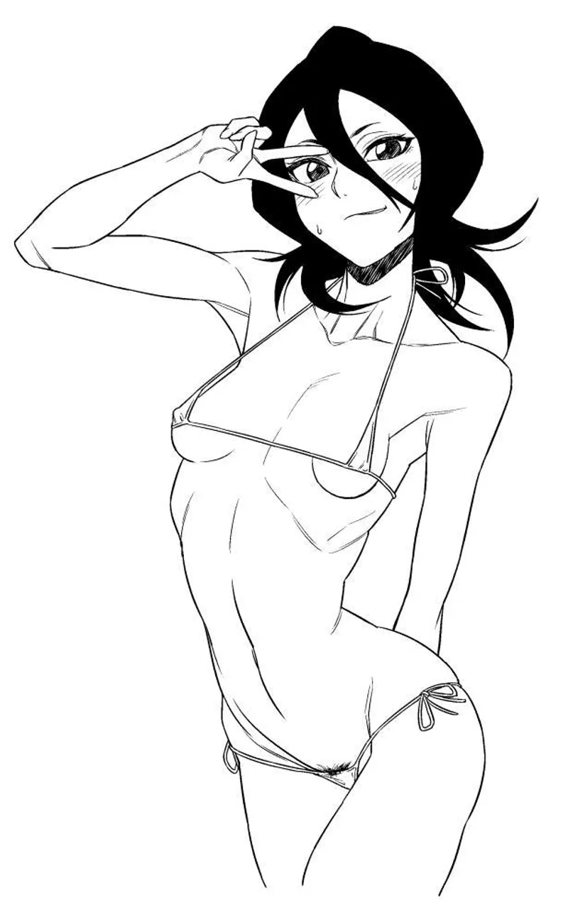 Thumbnail Rukia's Alluring Charms Revealed by BaeberFSN | Bleach_Hentai