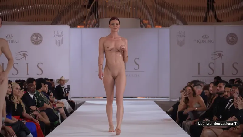 Thumbnail Vanessa Bartsch at Isis Fashion Awards 2025 | NSFWfashion