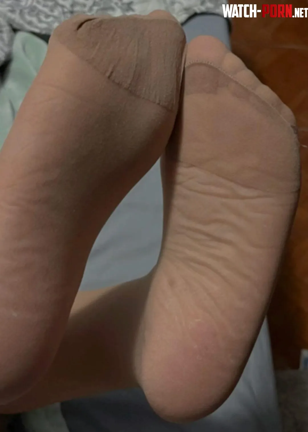 It's been a long day at work. What would you do with these nylon clad latina soles. by CatalinaBustamante