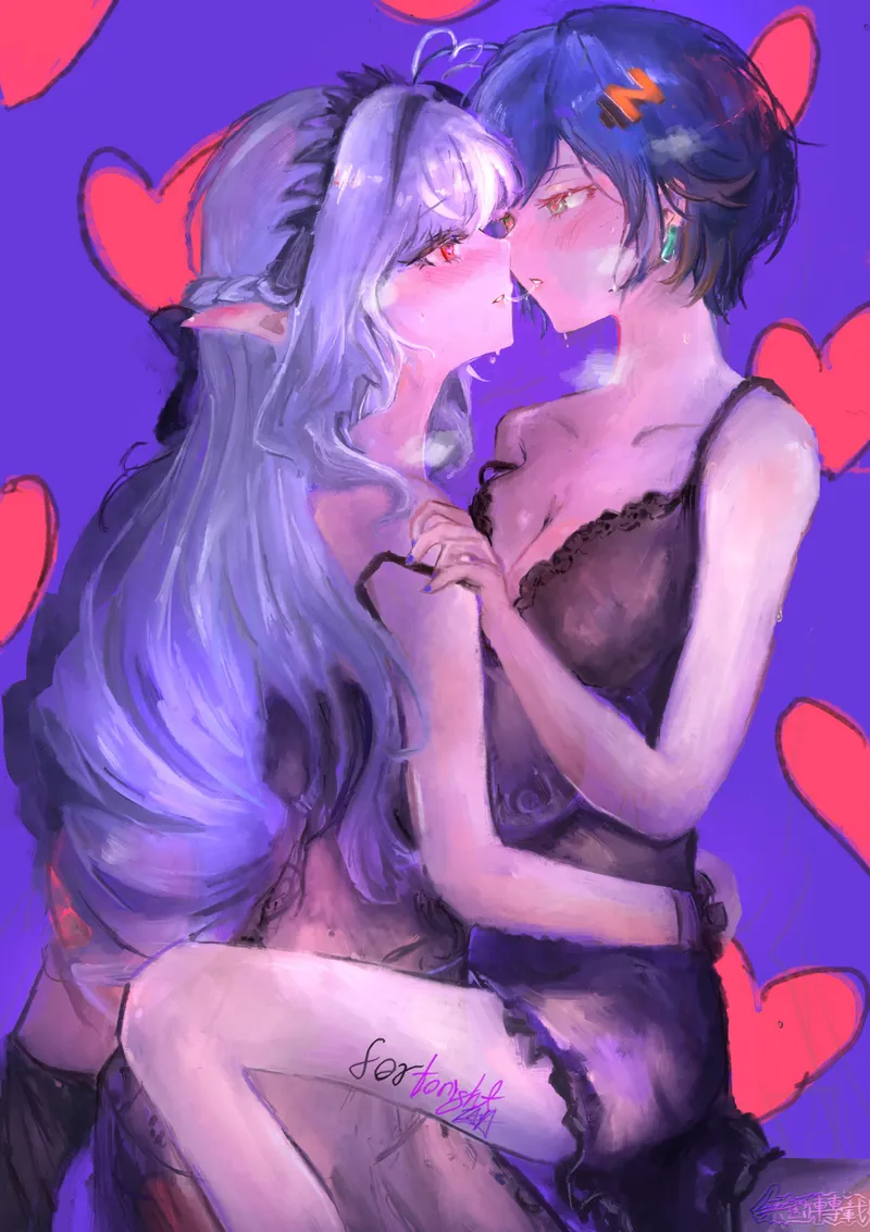 Thumbnail Vivian & Belle Going Intense [ZZZERO] by Likji1990 in Yuri Category