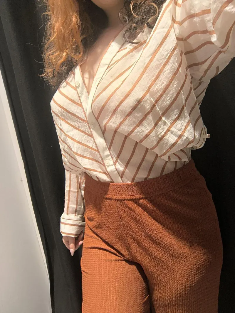 Thumbnail Seethrough Delight: Chris-dancer's Braless Tease