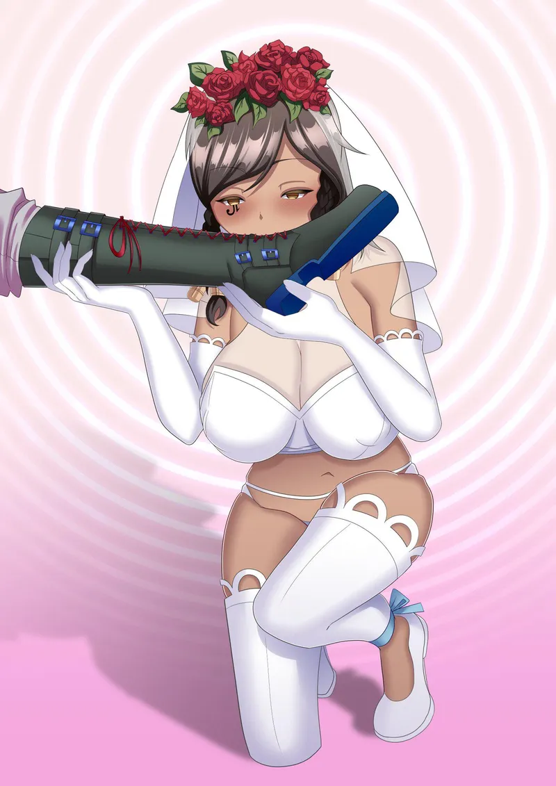 Thumbnail Newgirugamon's Hypnotic Bride Pharah By ThatOneGuy183737