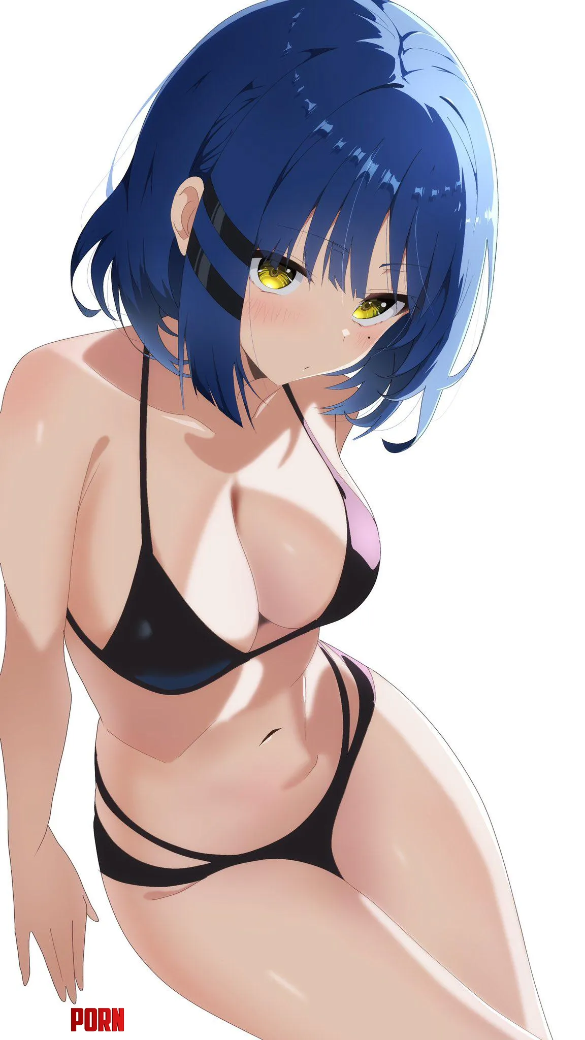Ryo Yamada Rocking Her Black Bikini (Bocchi The Rock) by Csxc