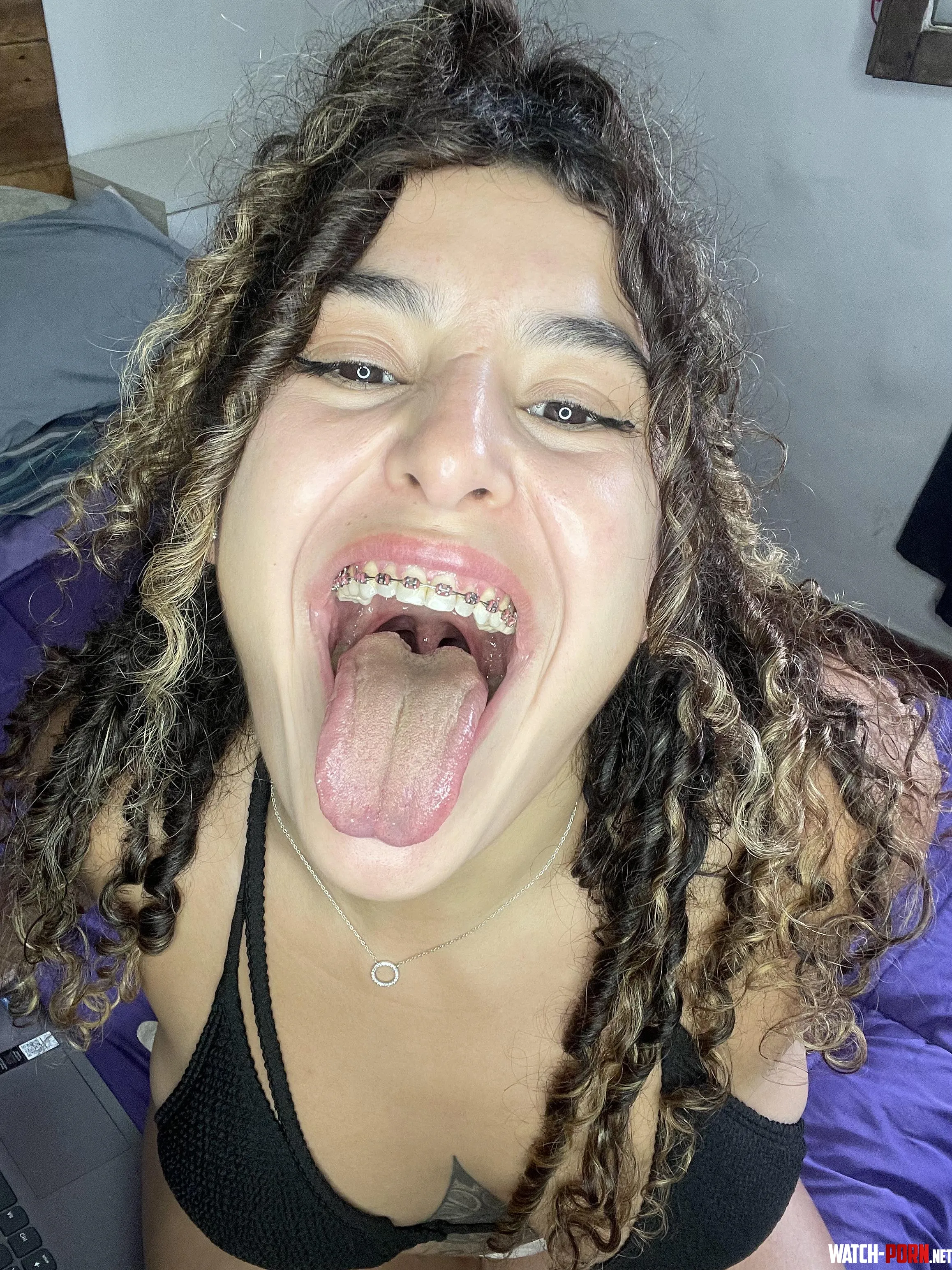 What do you think my saliva is like? Is it thin or thick? by curlyydoll