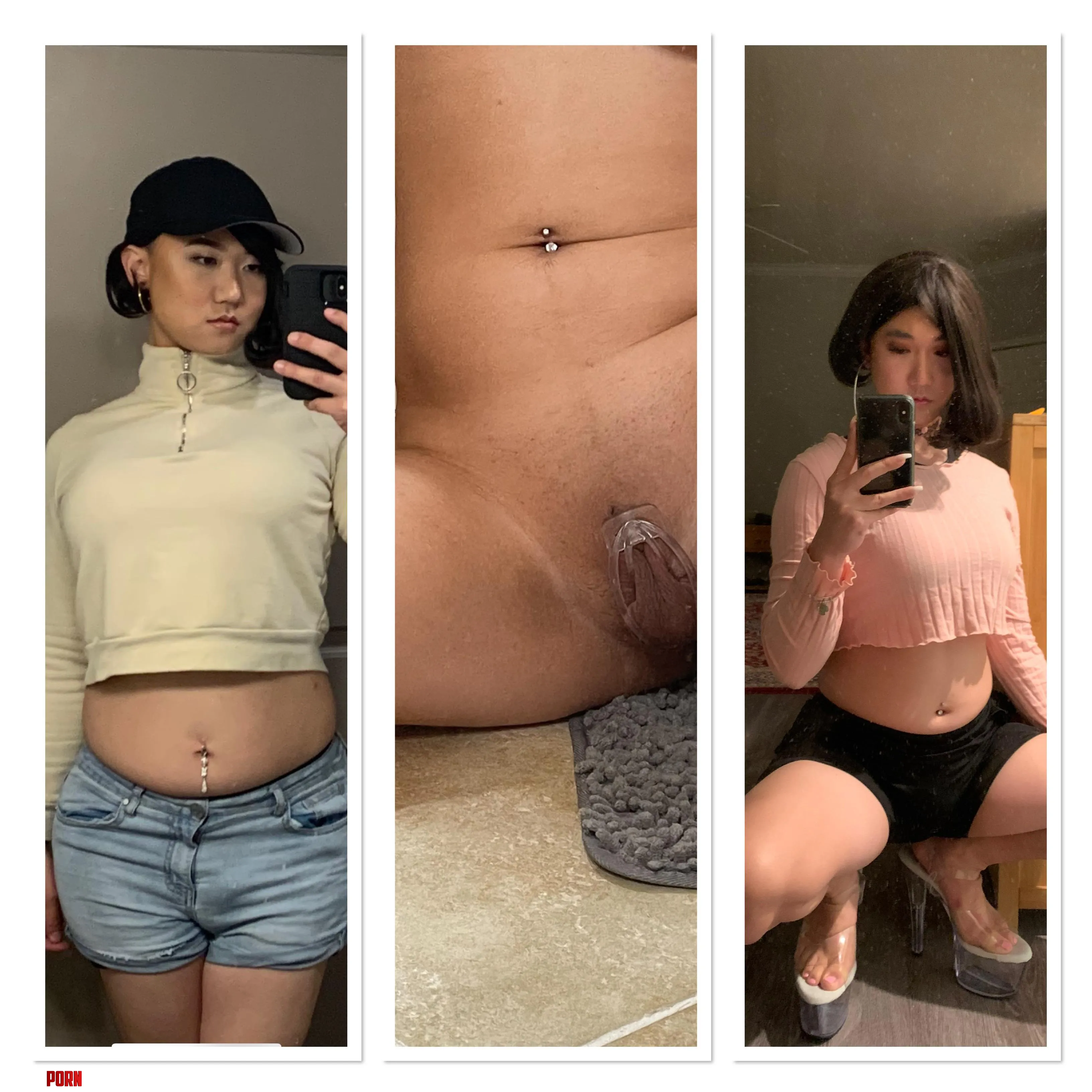 Feminized bitch after being broken by bwc (fufu clip!) by tgirljasmine1