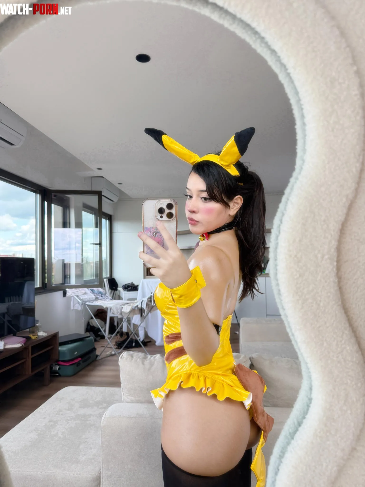 Pikachu from Pokemon by Ana Nunez by Iwishufuckme
