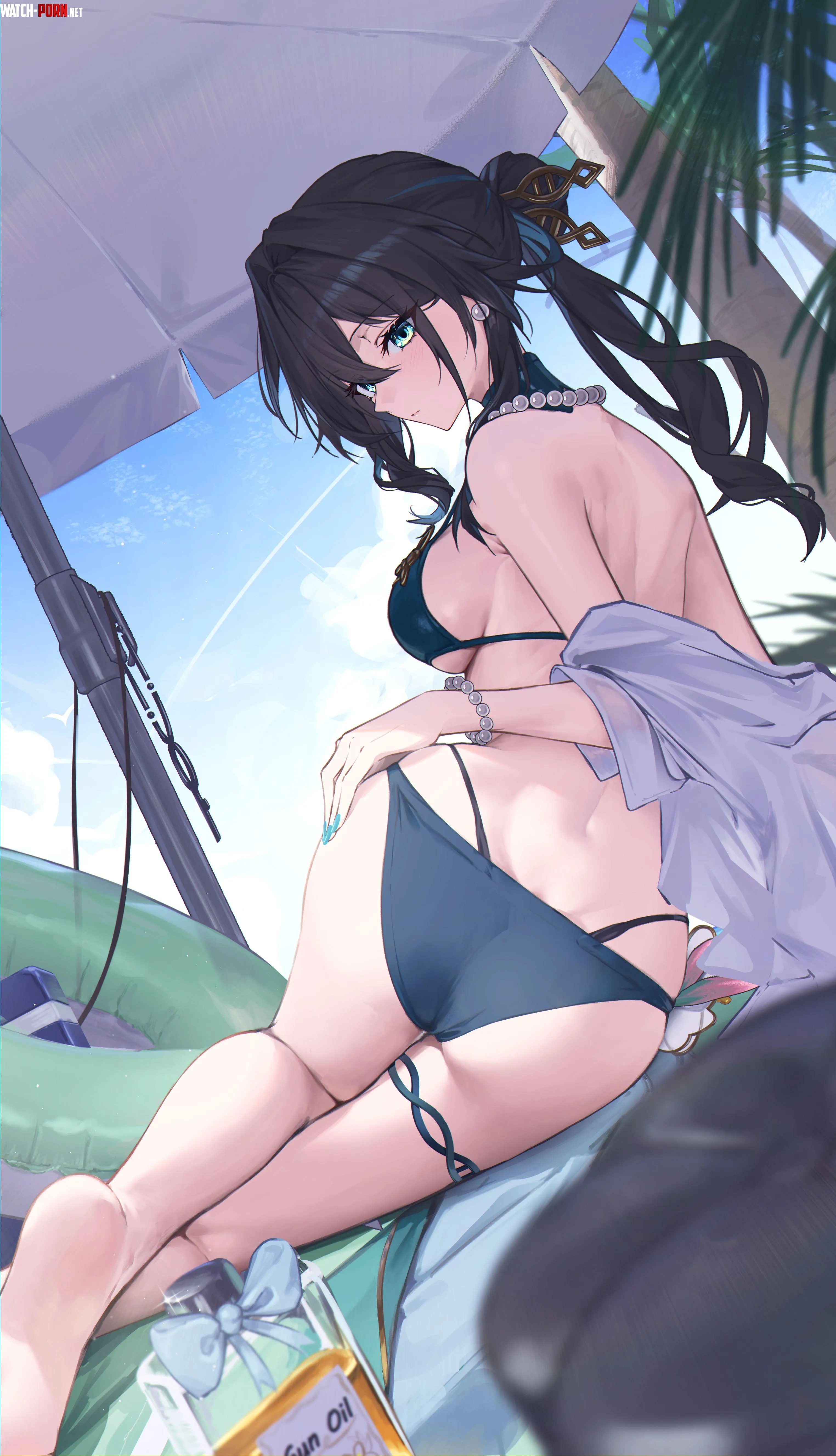 Ruan Mei outside by StellarStunning