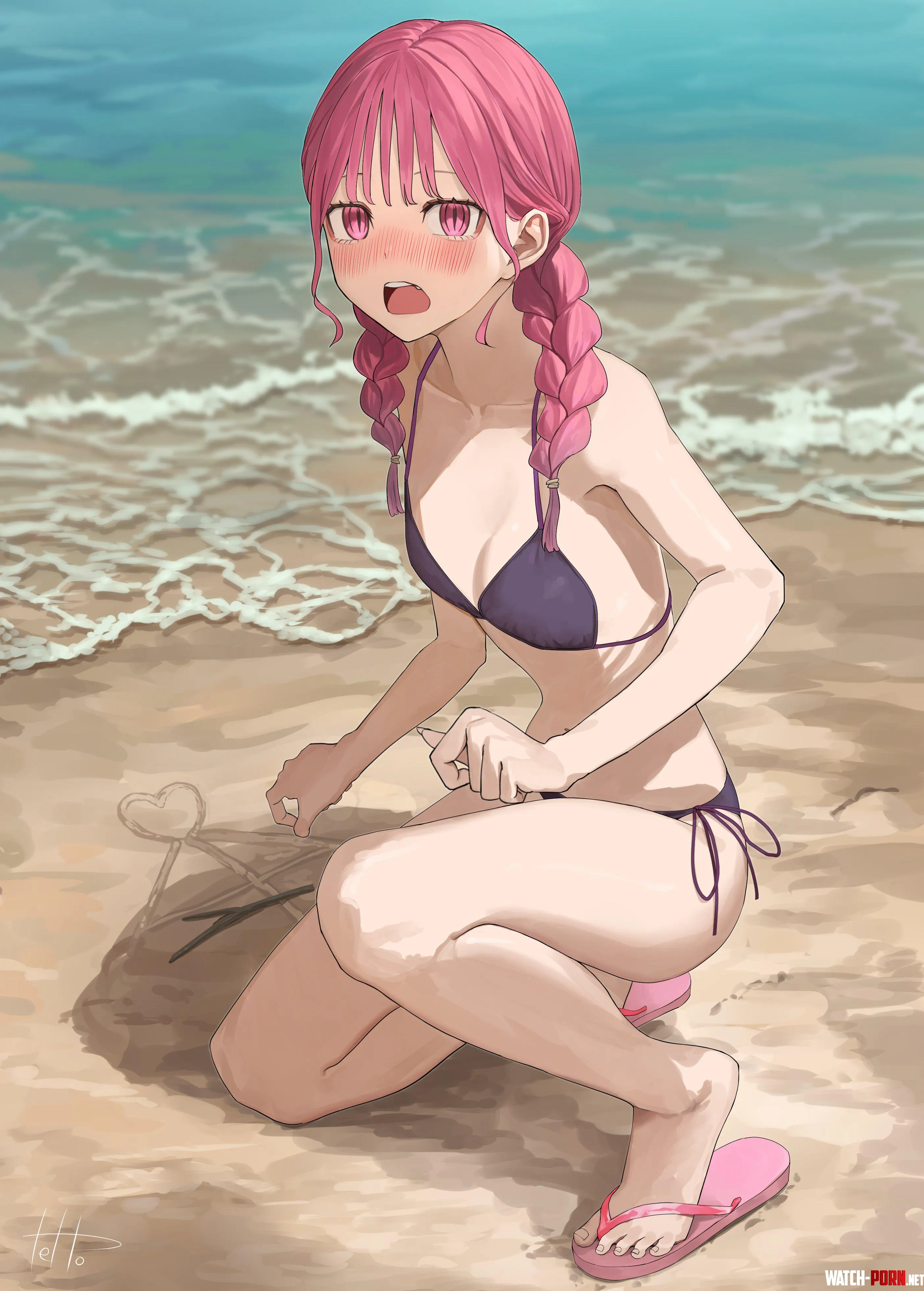 What!? N-n-n-nothing's drawn here!! [Original] by A_MASSIVE_PERVERT