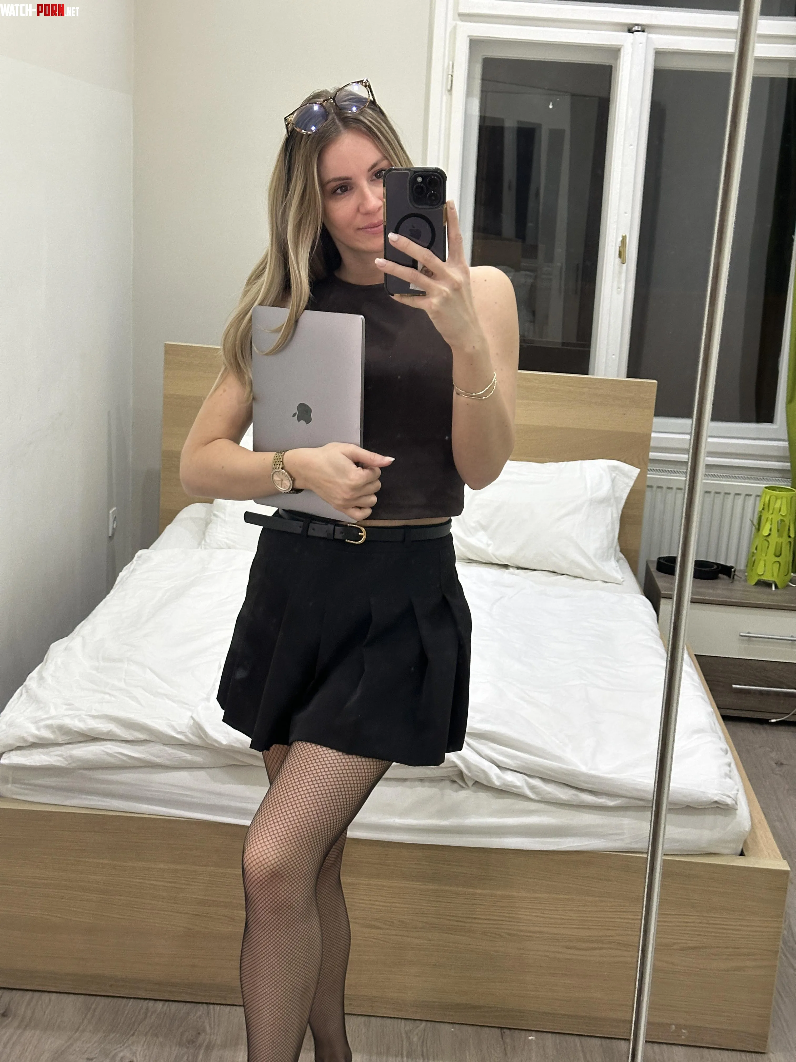 my boss loves it when I wear skirt at the office by Maggic_Glimmers