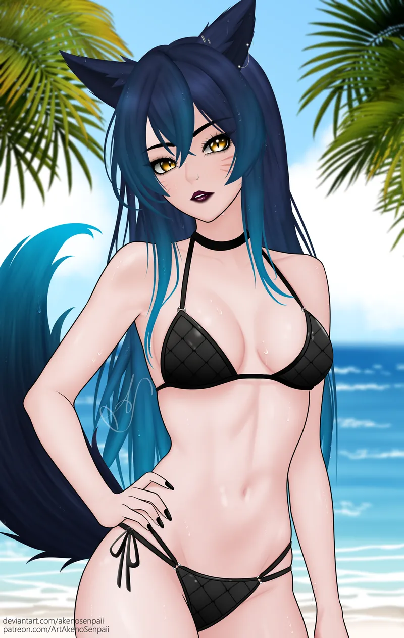 Thumbnail Ahri's Temptation by akenosenpaii - Rule34LoL Enchantment