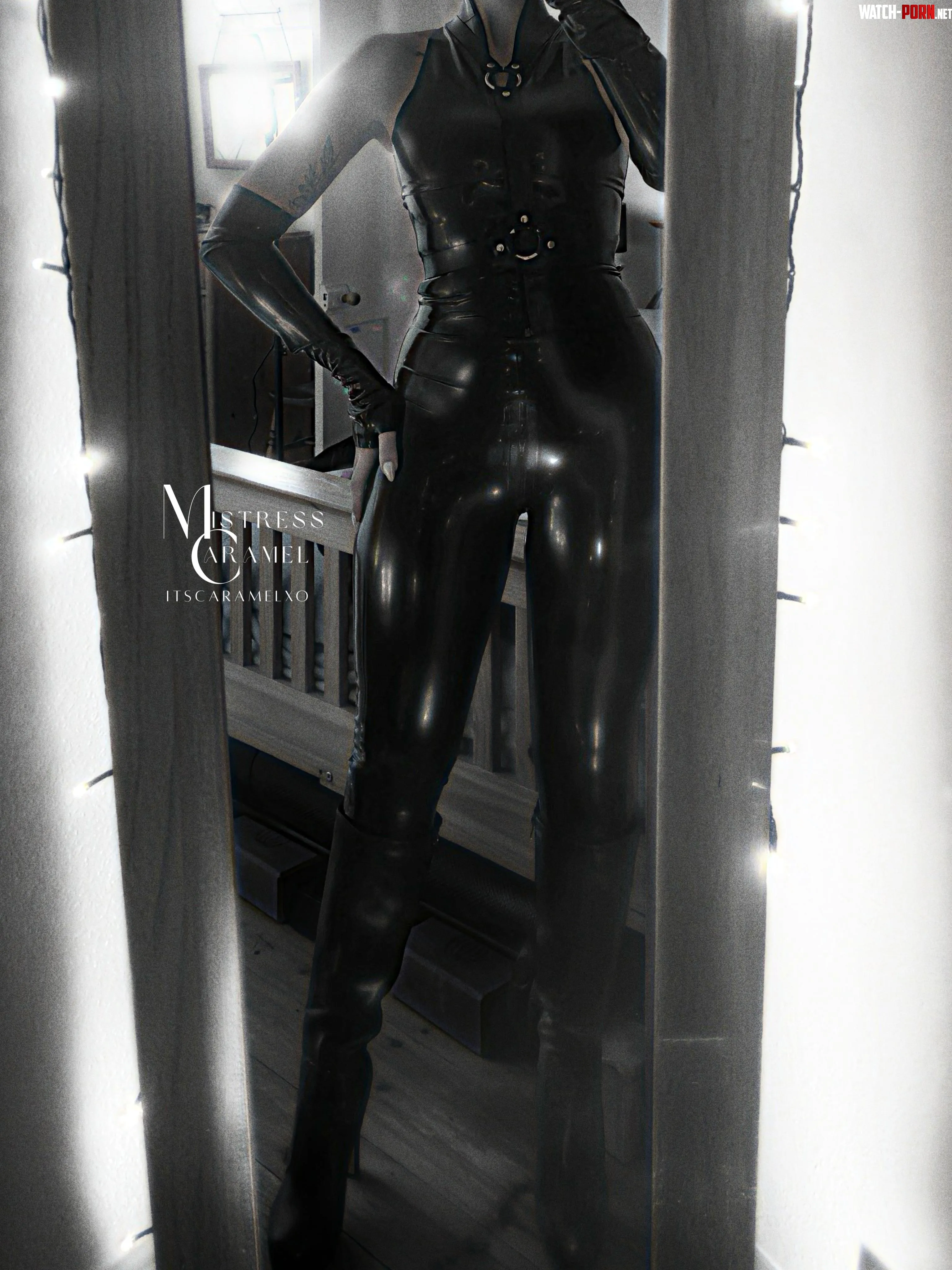 Nothing beats full latex 😈 by iitscaramelxo