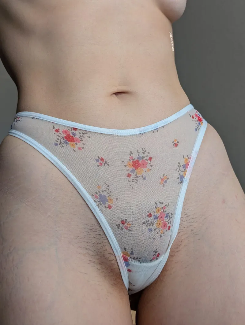 Thumbnail peekabooadams Unveils the Secret Garden: Seethru Panties | seethru