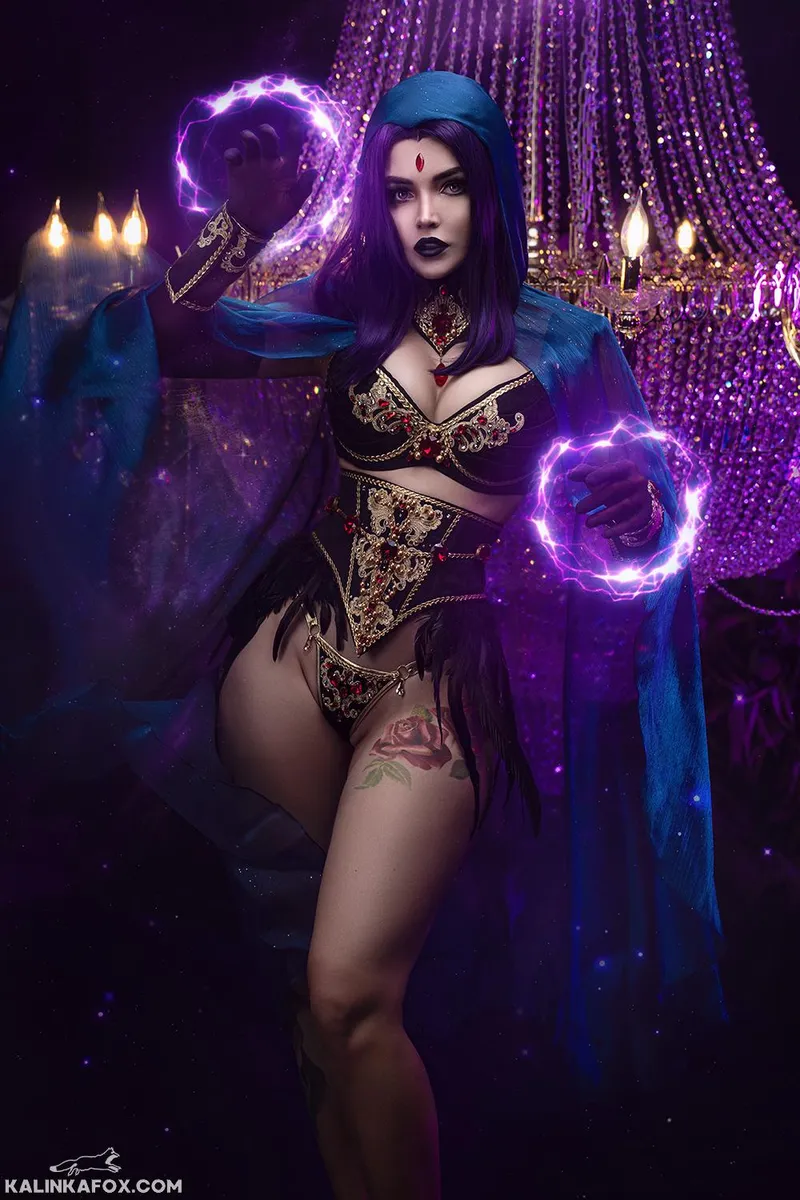 Thumbnail KalinkaFox's Ravishing Raven - A CosplayLewd Feature