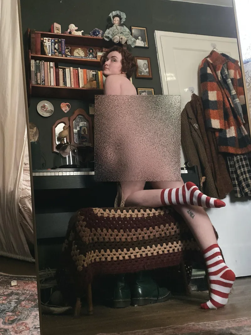 Thumbnail Exploring Striped Socks on Dirty Floors | rp-strange | socksgonewild