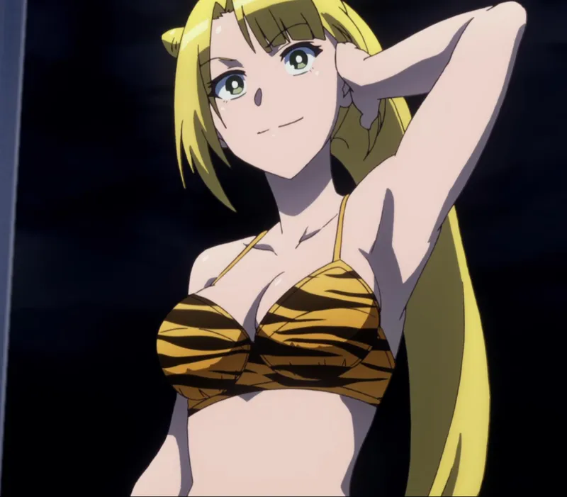 Thumbnail Cute Anime Vibes: Tiger Bikini from Tsuujou Kougeki ga Zentai Kougeki by Silly_Ad_4914