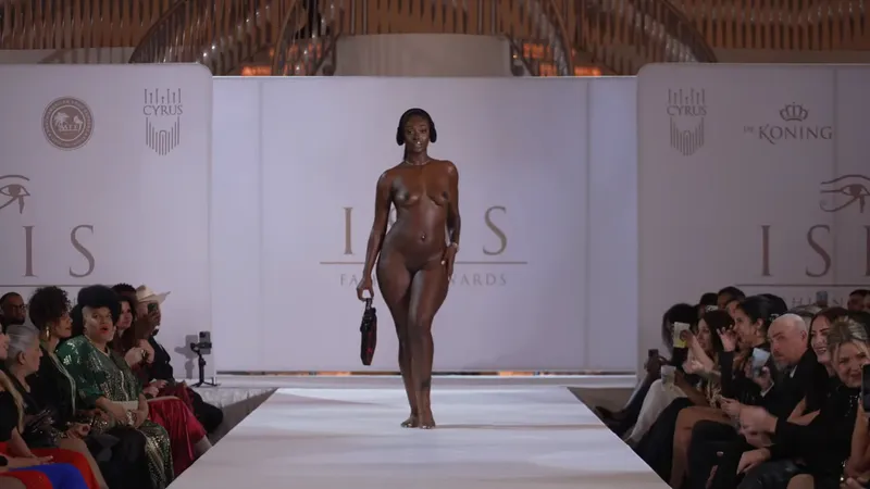 Thumbnail Joa Nova's Unique Style At Isis Fashion Awards 2025 | NSFWfashion