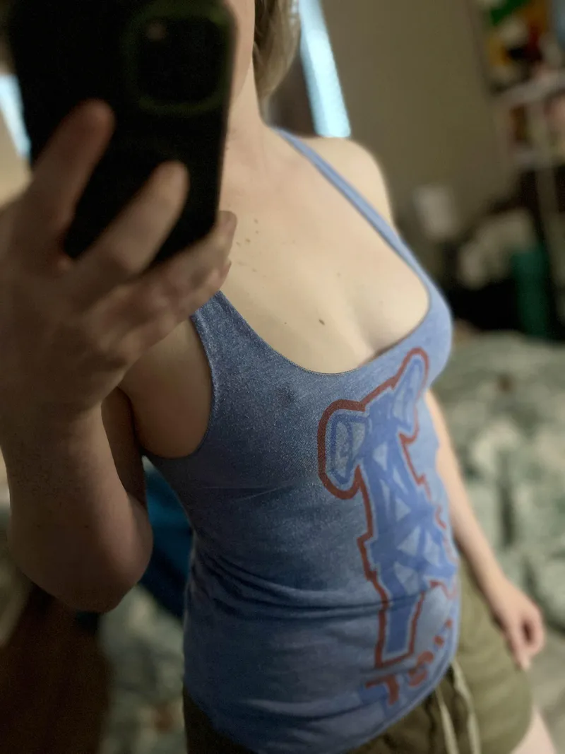 Thumbnail Nipping Weekend Blues in the Bud: A Braless Reminder by BushDaisy