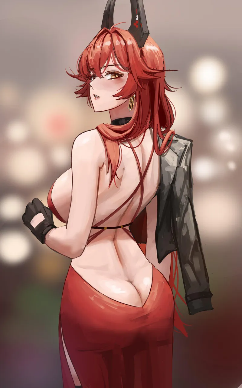 Thumbnail llamanatee Captures 'Party Dress Red Hood's Butt Crack' in AnimeBooty World
