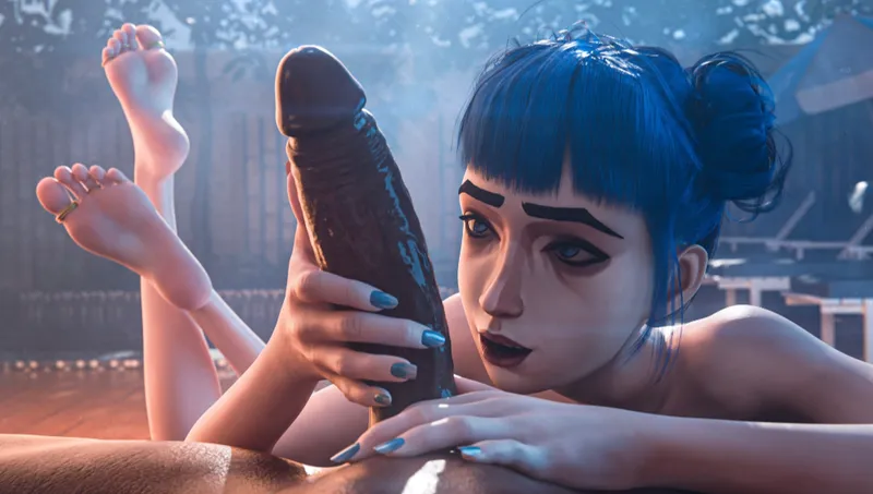 Thumbnail Powder and Ekko's NSFW Adventures: Rule34LoL Delights | Short-Ad224