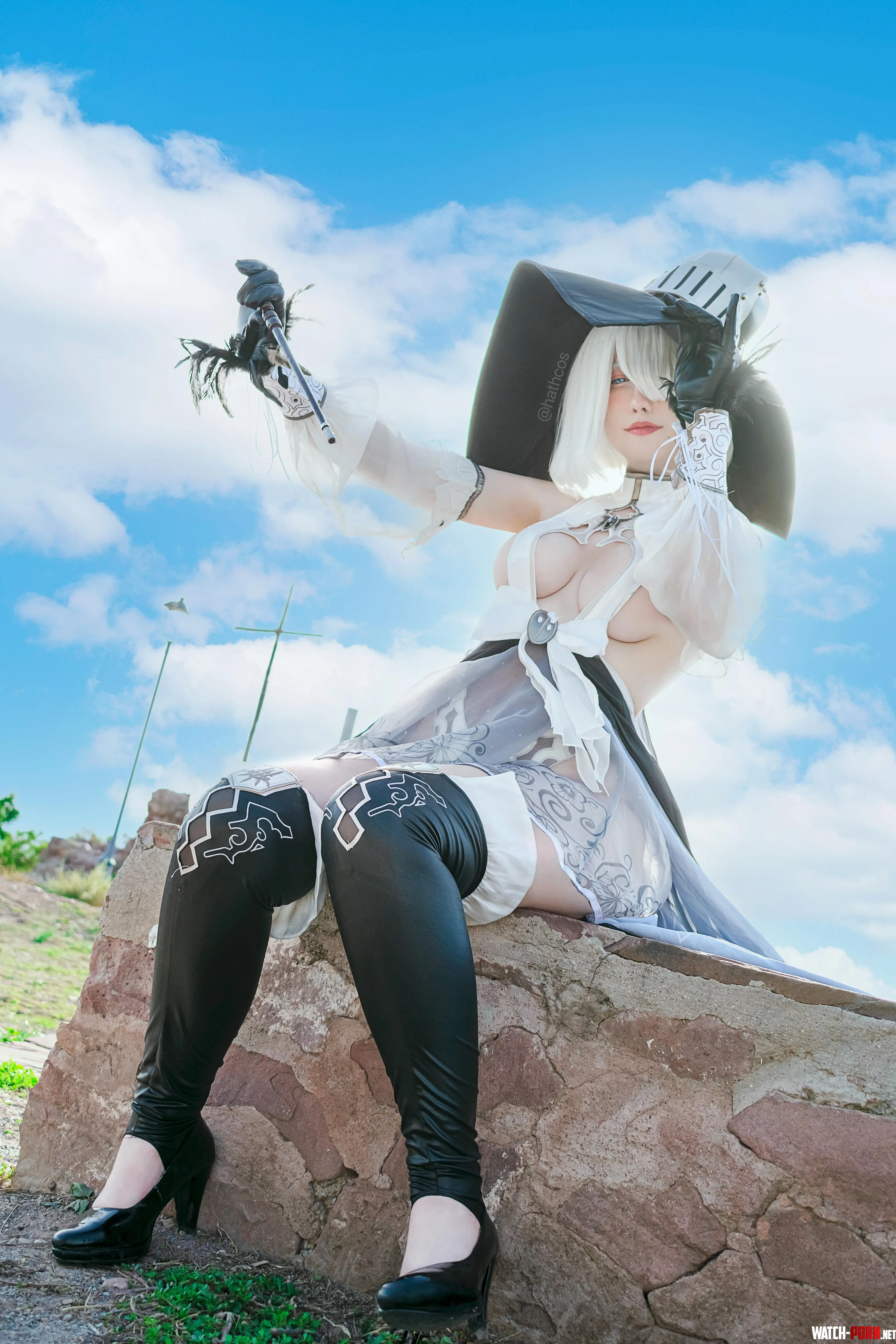 2B Caster cosplay by Hathcos by Hathcos