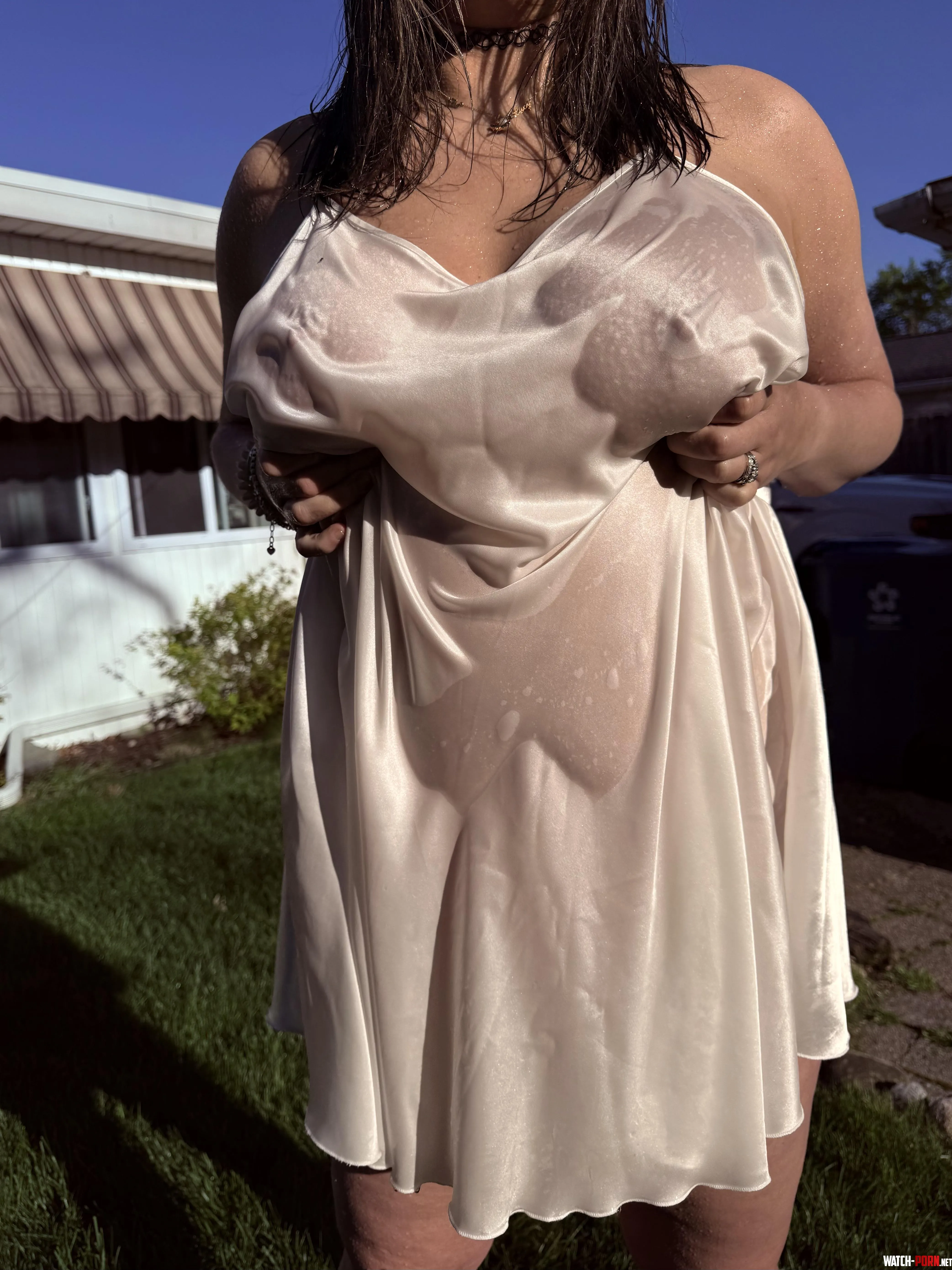 Almost 40 but I’m pretty sure I look better in a wet shirt by laceandlegs224