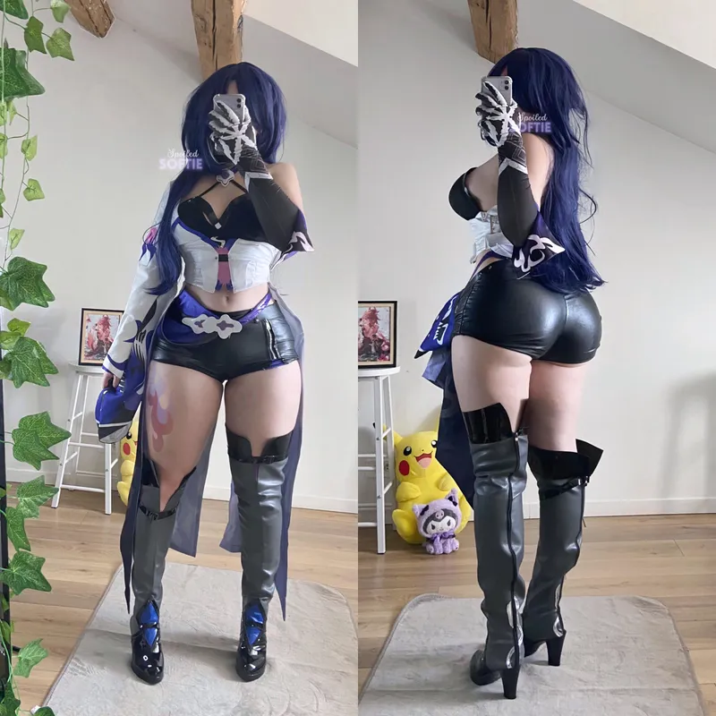 Thumbnail Spoiled_softie Shines in Acheron Cosplay from hsr