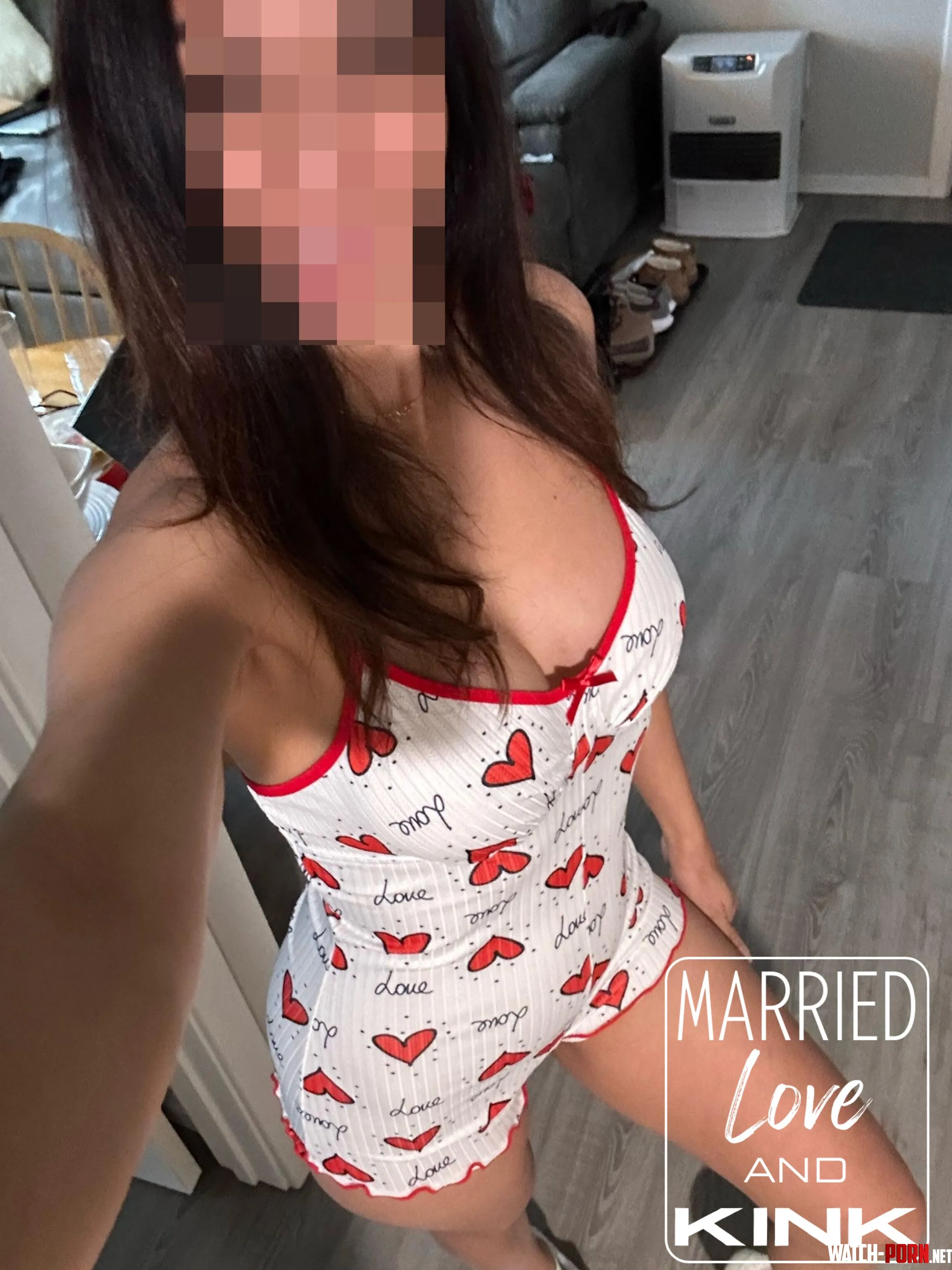 One last look at my cute onesie before he rips it off and I’m fucked to sleep by MarriedLoveAndKink