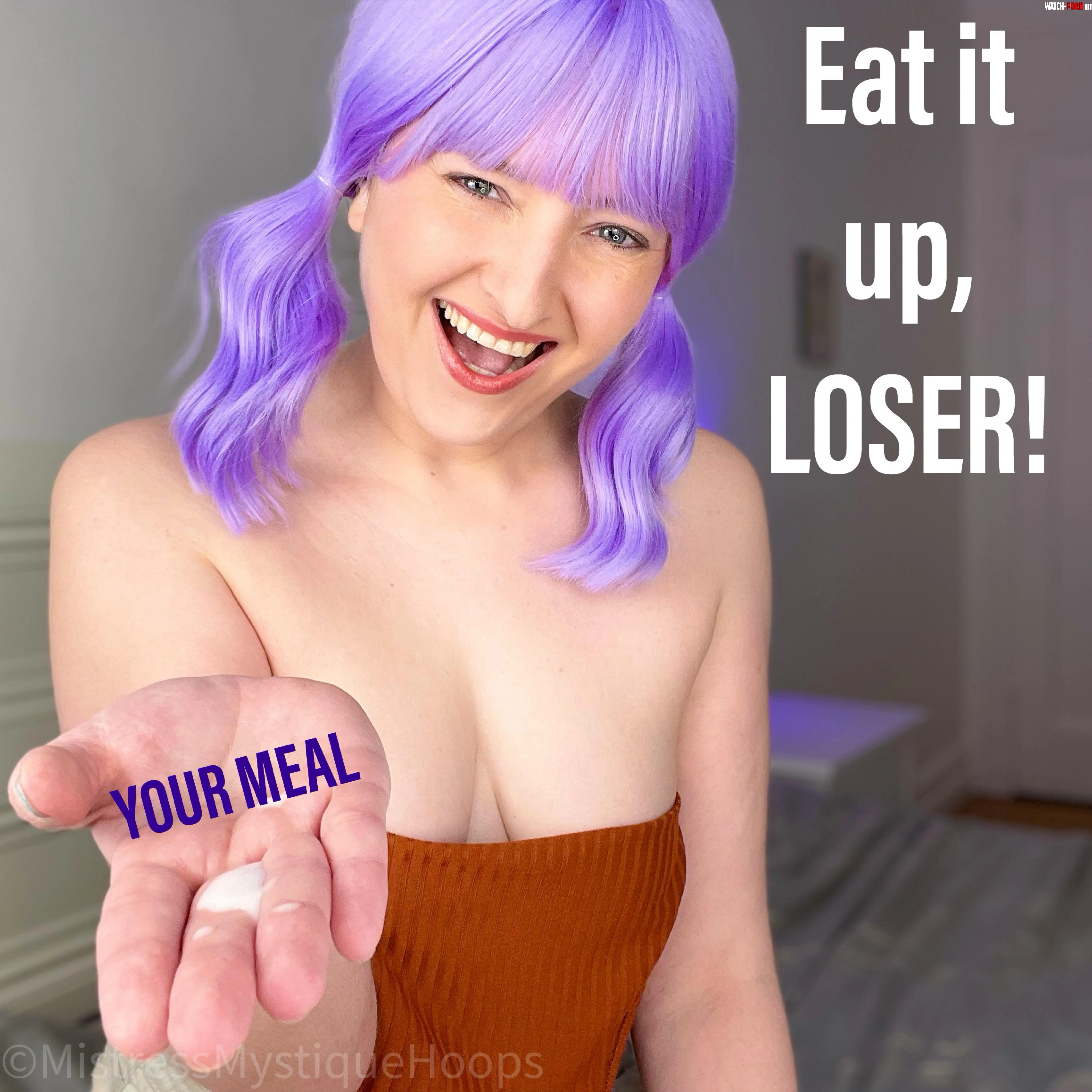 Don't let your food go to waste! by MistressMystiqueHoop
