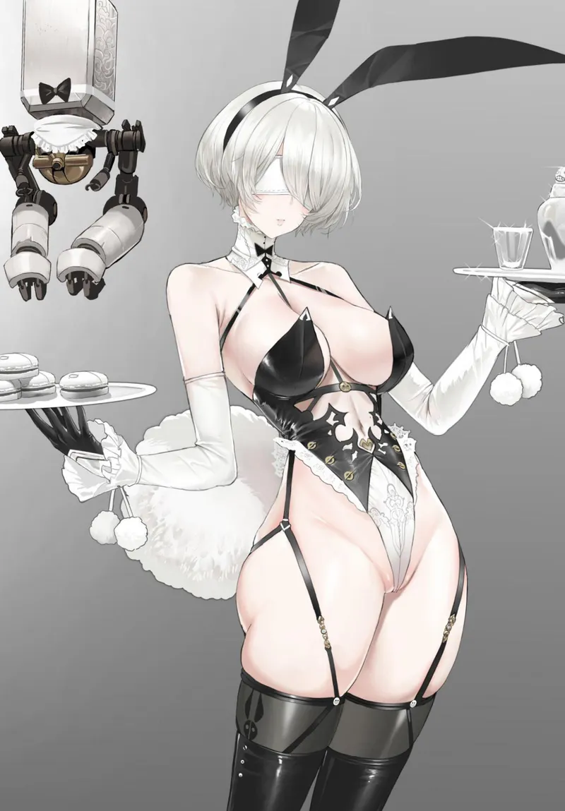 Thumbnail Bunny 2B from Nier: Automata - An Ecchi Delight by Zierera