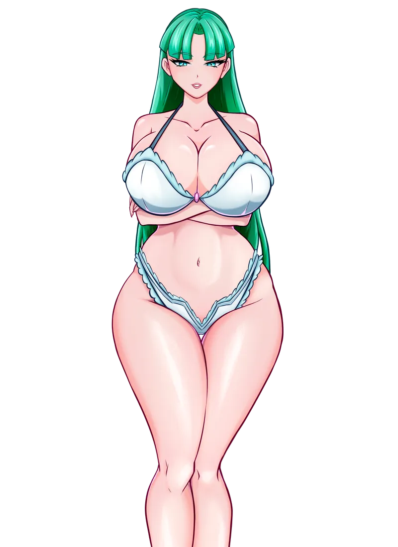 Thumbnail Full-Figured Delight: DarkXenssei's Busty Anime MILF