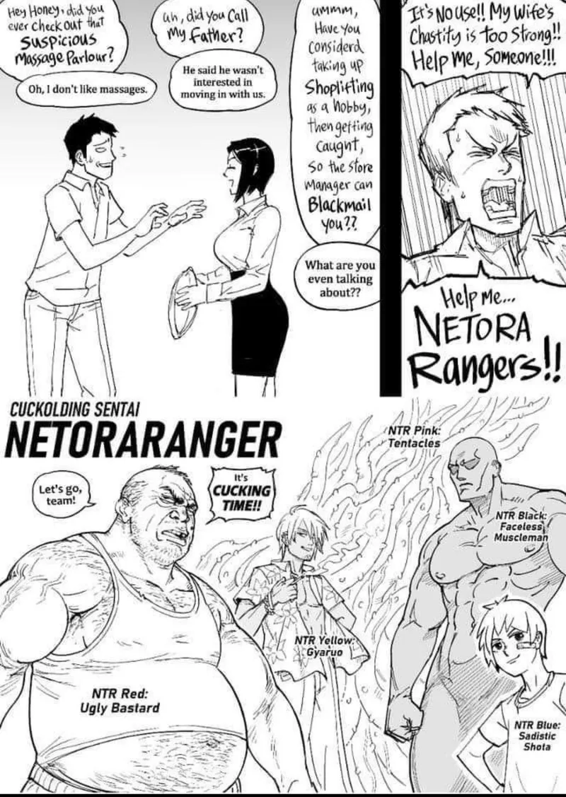 Thumbnail Netorarangers Series: Dive into the Drama | singlepurpseacc