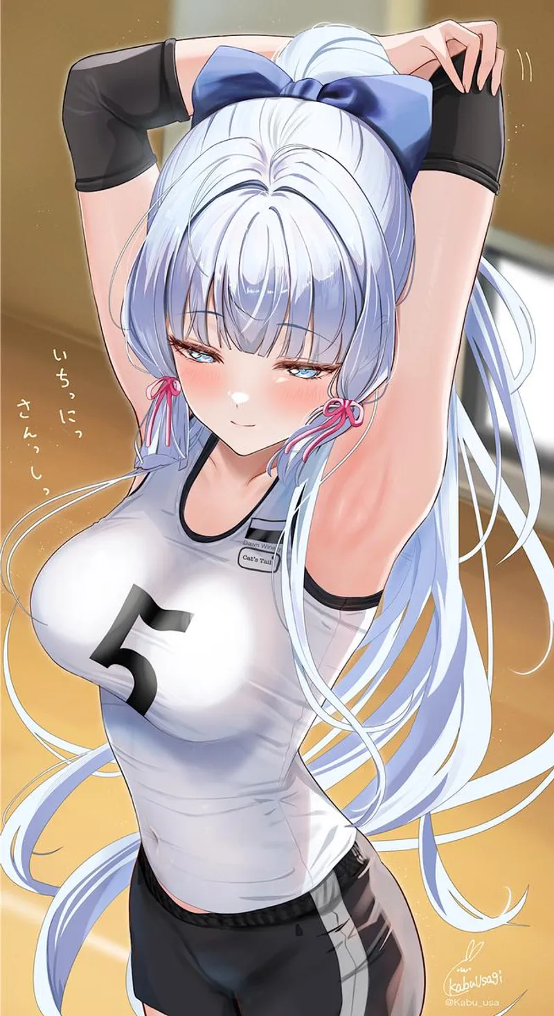 Thumbnail Ayaka Kamisato (カブウサギ) [Genshin Impact] by Nekotashikun in animearmpits