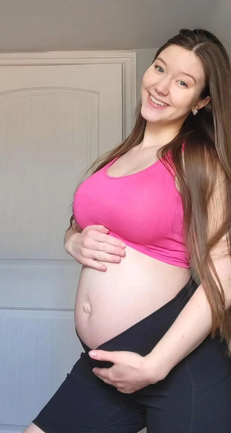 Thumbnail Radiant Glow and Growing Bump: Journey into Pregnancy with jade_love_12345