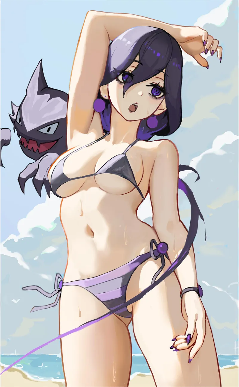 Thumbnail Summer Hex Maniac by A_MASSIVE_PERVERT: PokePorn Excitement