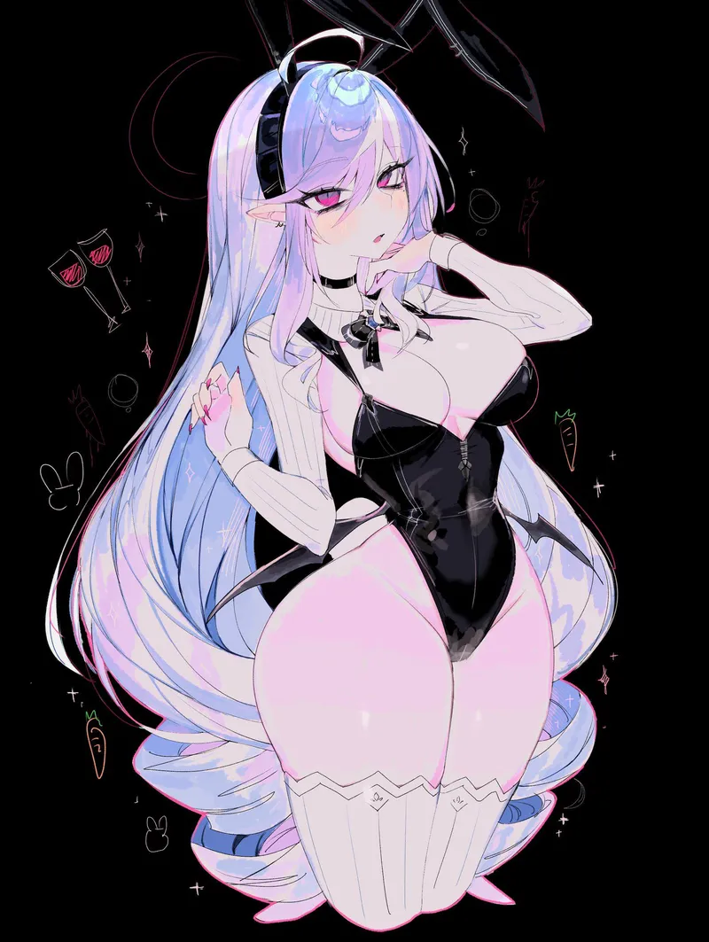 Thumbnail Faoovo Explores Thighs Beauty: Bunny Vivian by USA - thighdeology