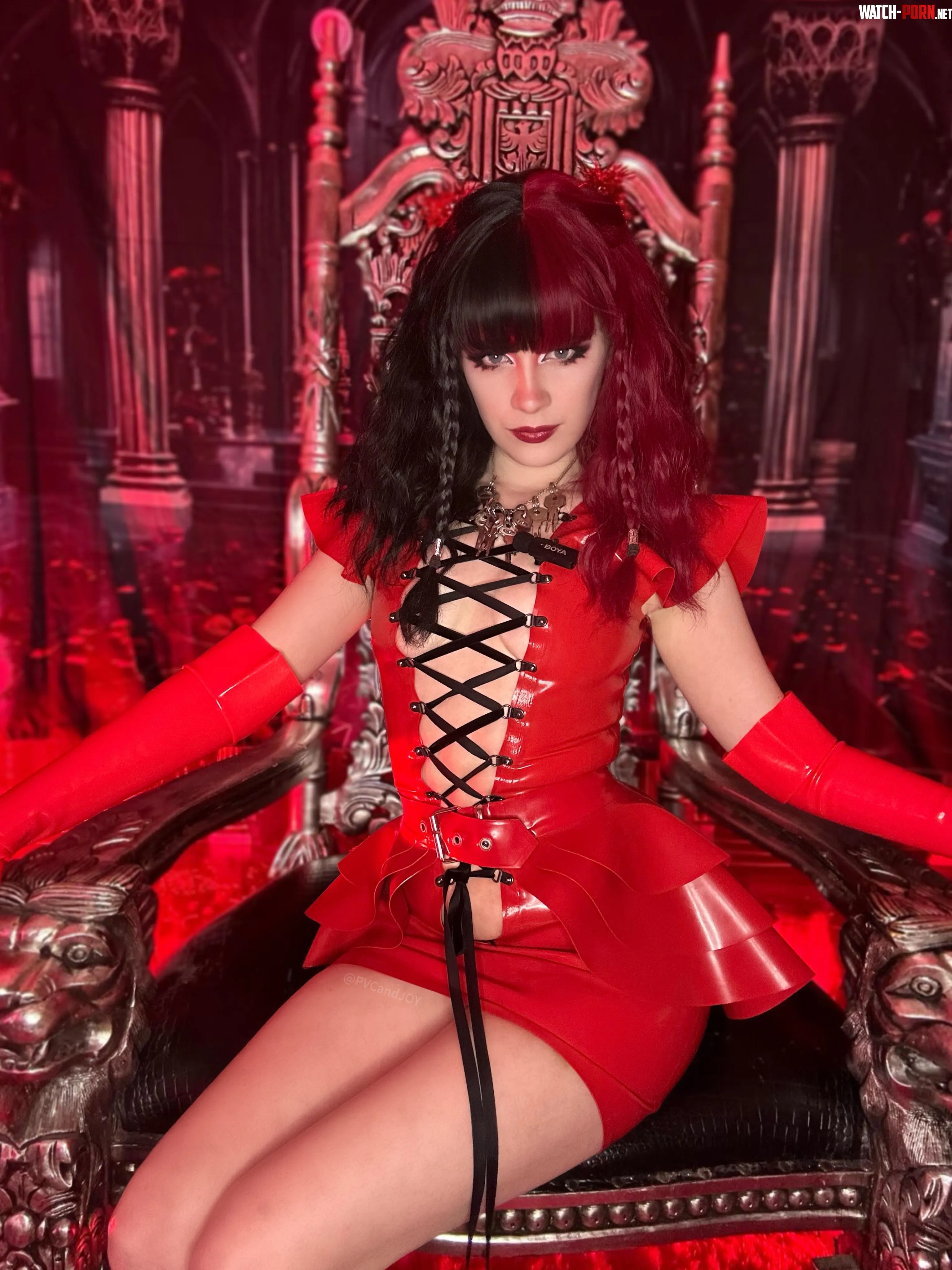 Do you like my new latex dress? by GoddessJoyIsHOT