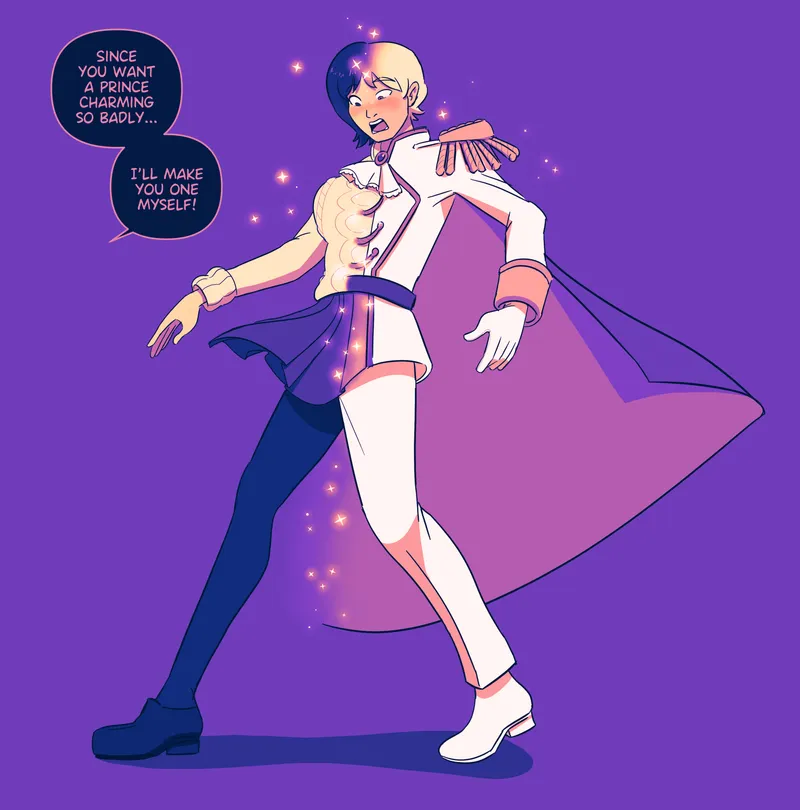 Thumbnail Transforming into a Prince - Princess_Viola | transformation