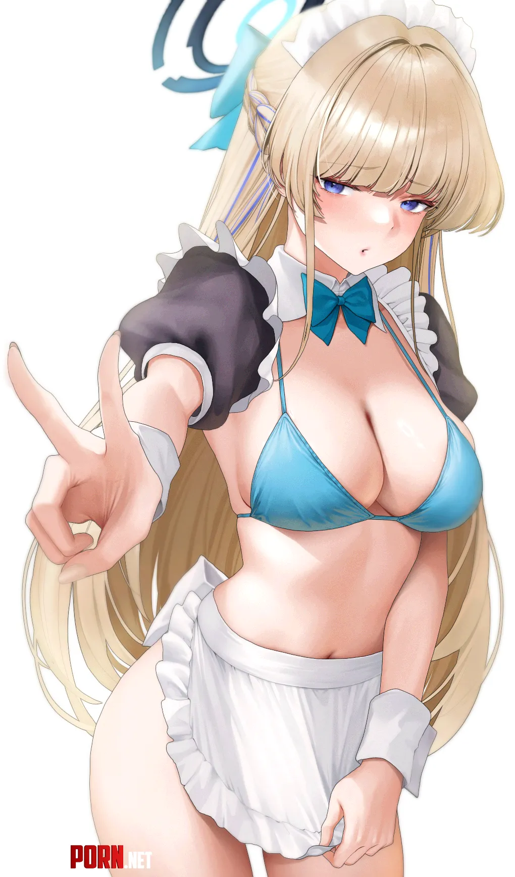 Toki in blue bikini and maid apron (LP / lp0000_k) by elegantloveglimmer