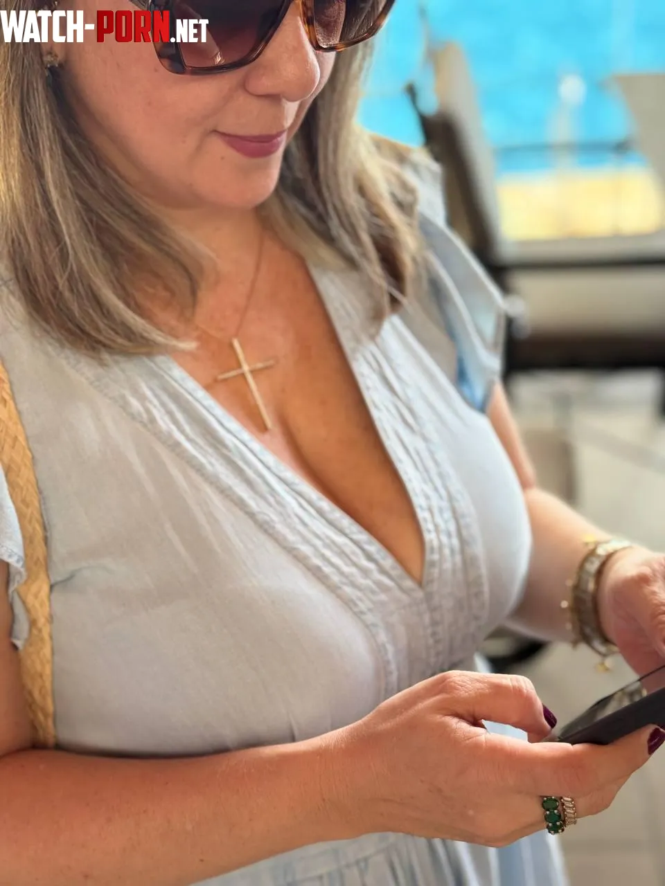 My sunday church cleavage by Sarah_Diaz