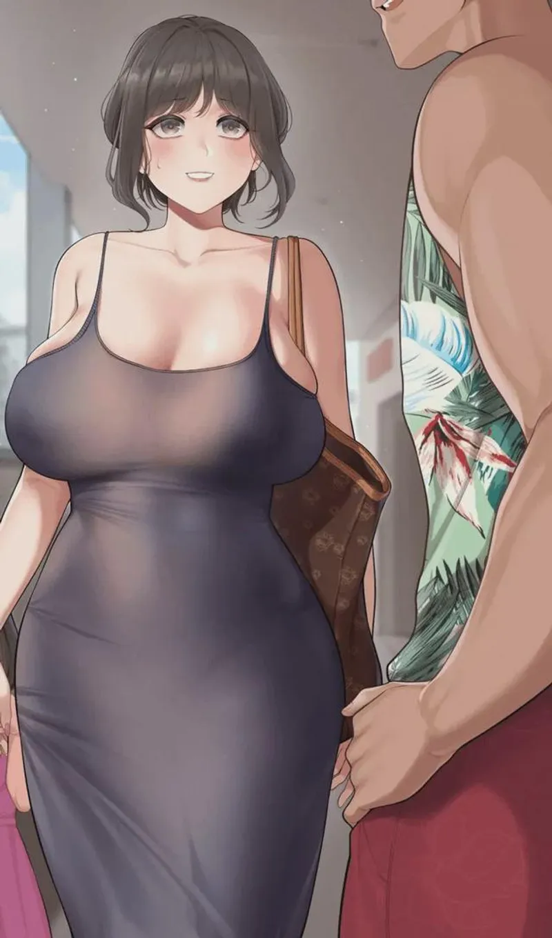 Thumbnail Beach Vacation Bliss: A Story by Billy3414 | AnimeMILFS