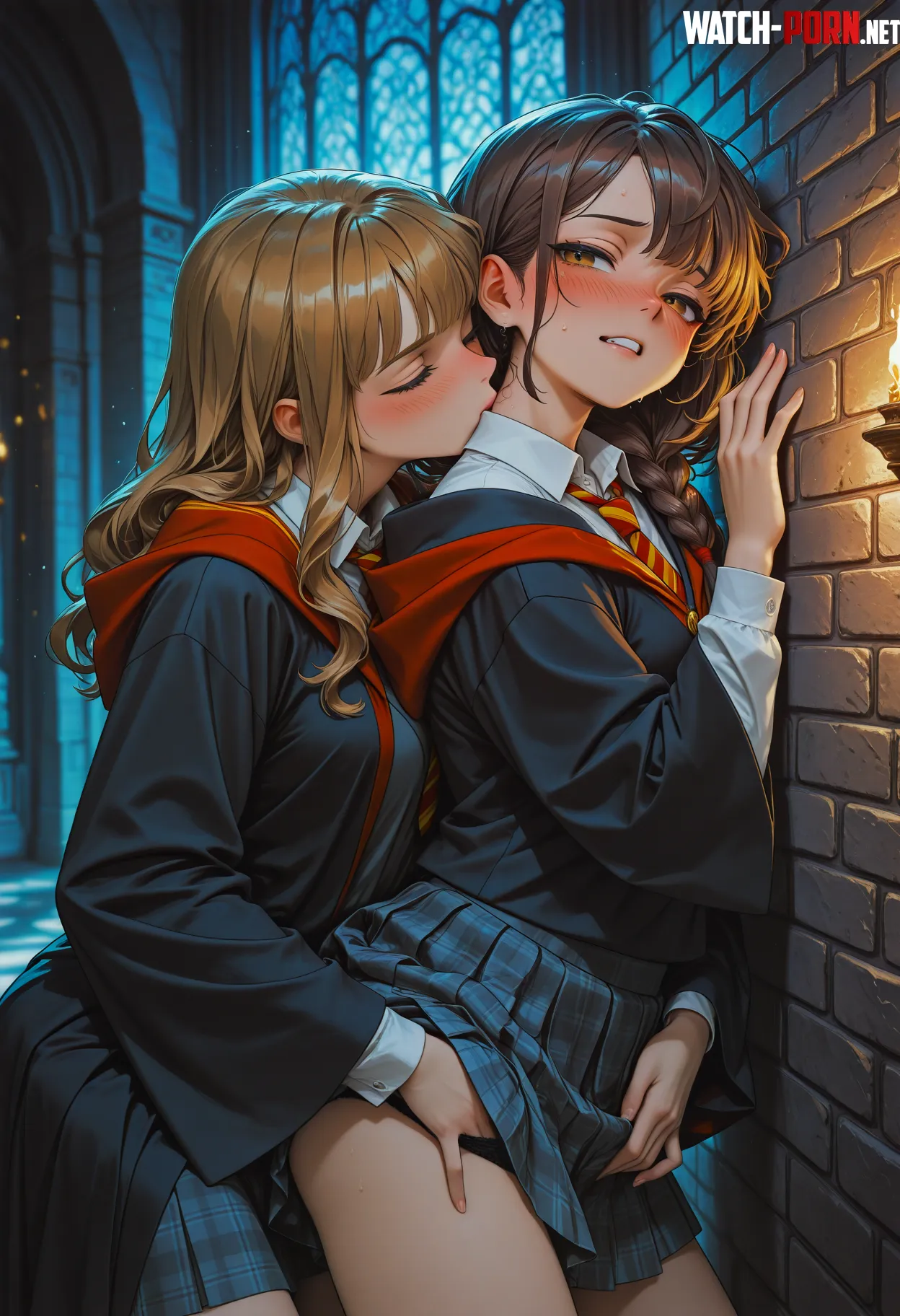 Getting handsy with the other girls after one to many butterbeer by GettingHandsyWithMe