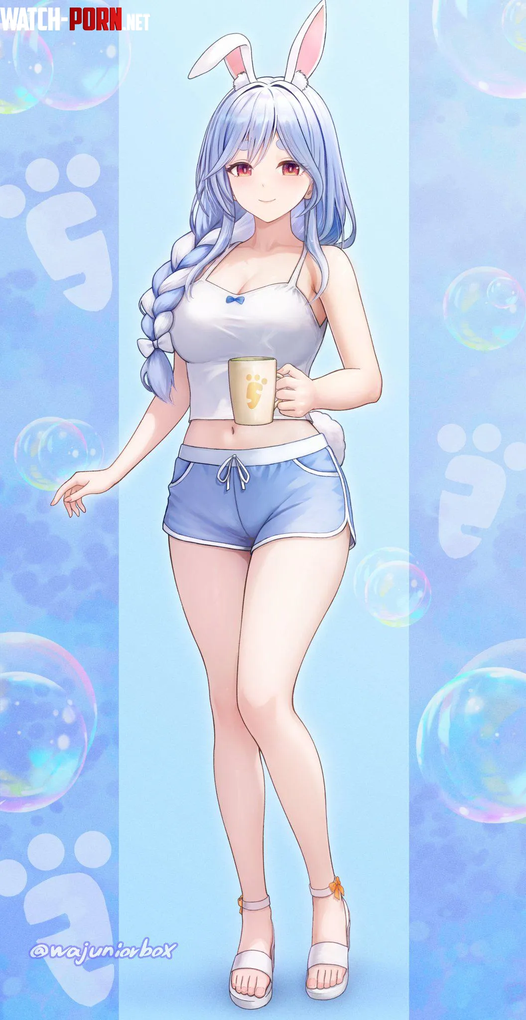 Morning Pekomama [Hololive] by A_MASSIVE_PERVERT