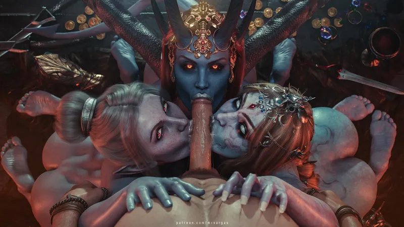 Thumbnail EroMestre Unleashes 'The Dark Pact' with Minthara, Mizora, and Orin