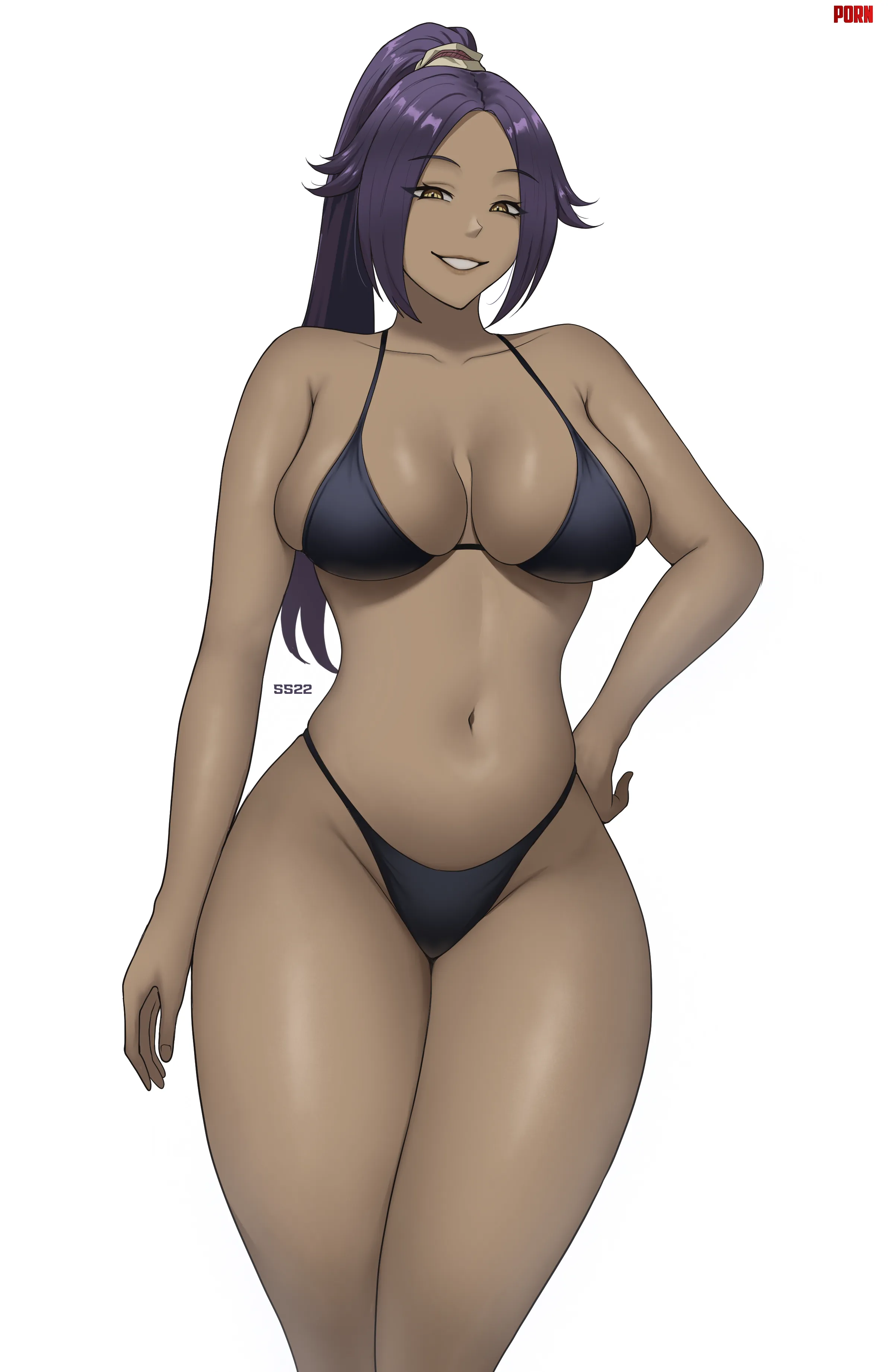 yoruichi (lazier) by mrtecta